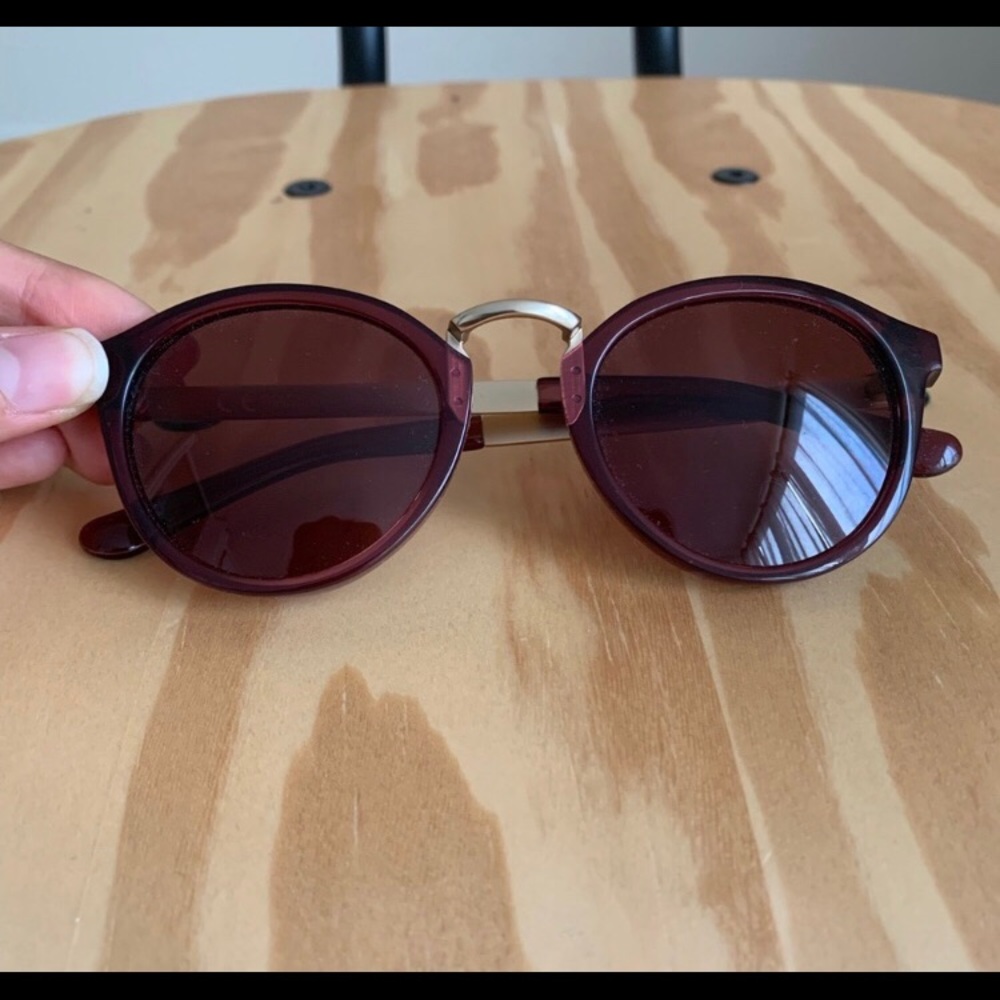 Madewell Wine Colored Sunglasses